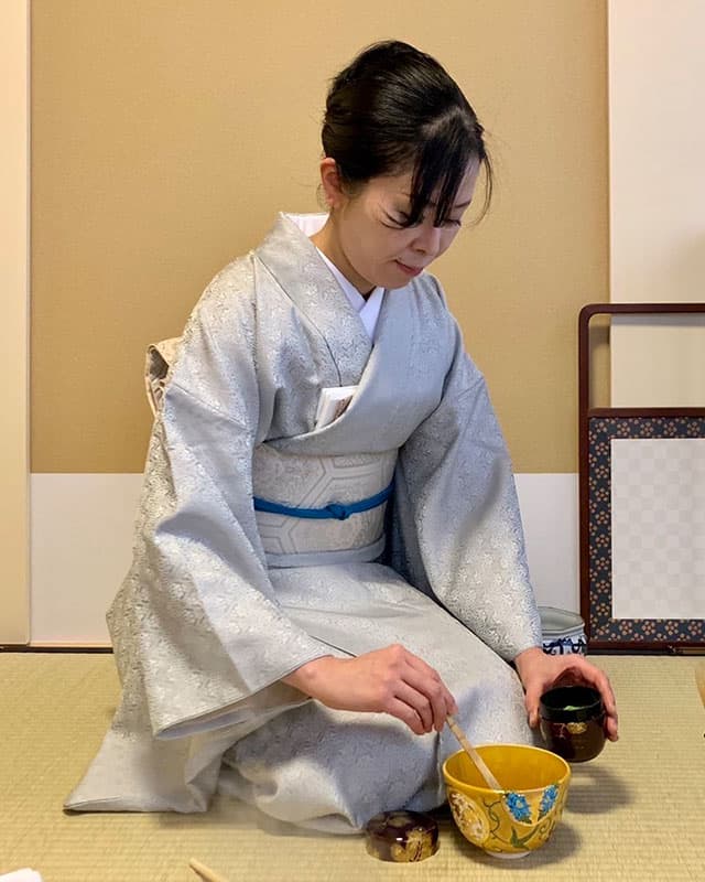 渡部 麻子先生 NOA茶道教室