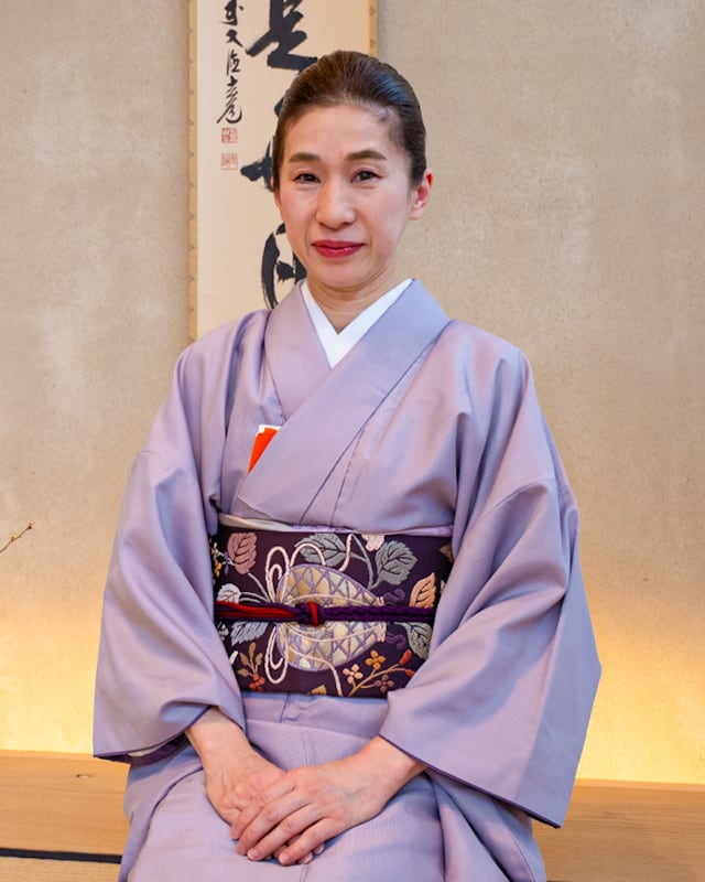 岸本 宗倫先生 NOA茶道教室