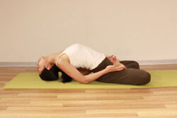 4-2.魚のポーズの上級編